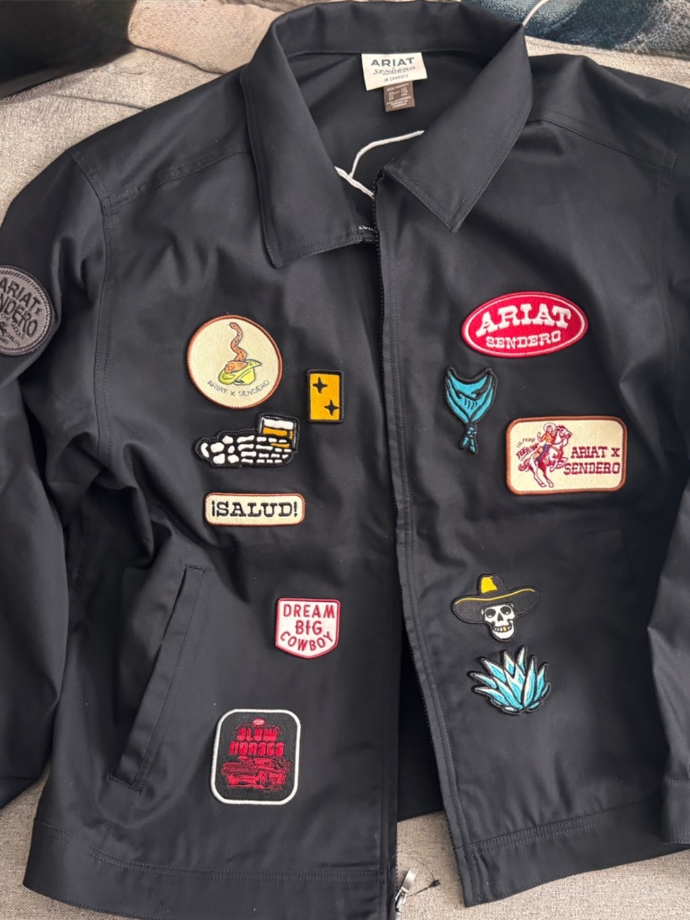 ARIAT -X- Sendero Stockton Limited Edition Black Canvas Jacket
